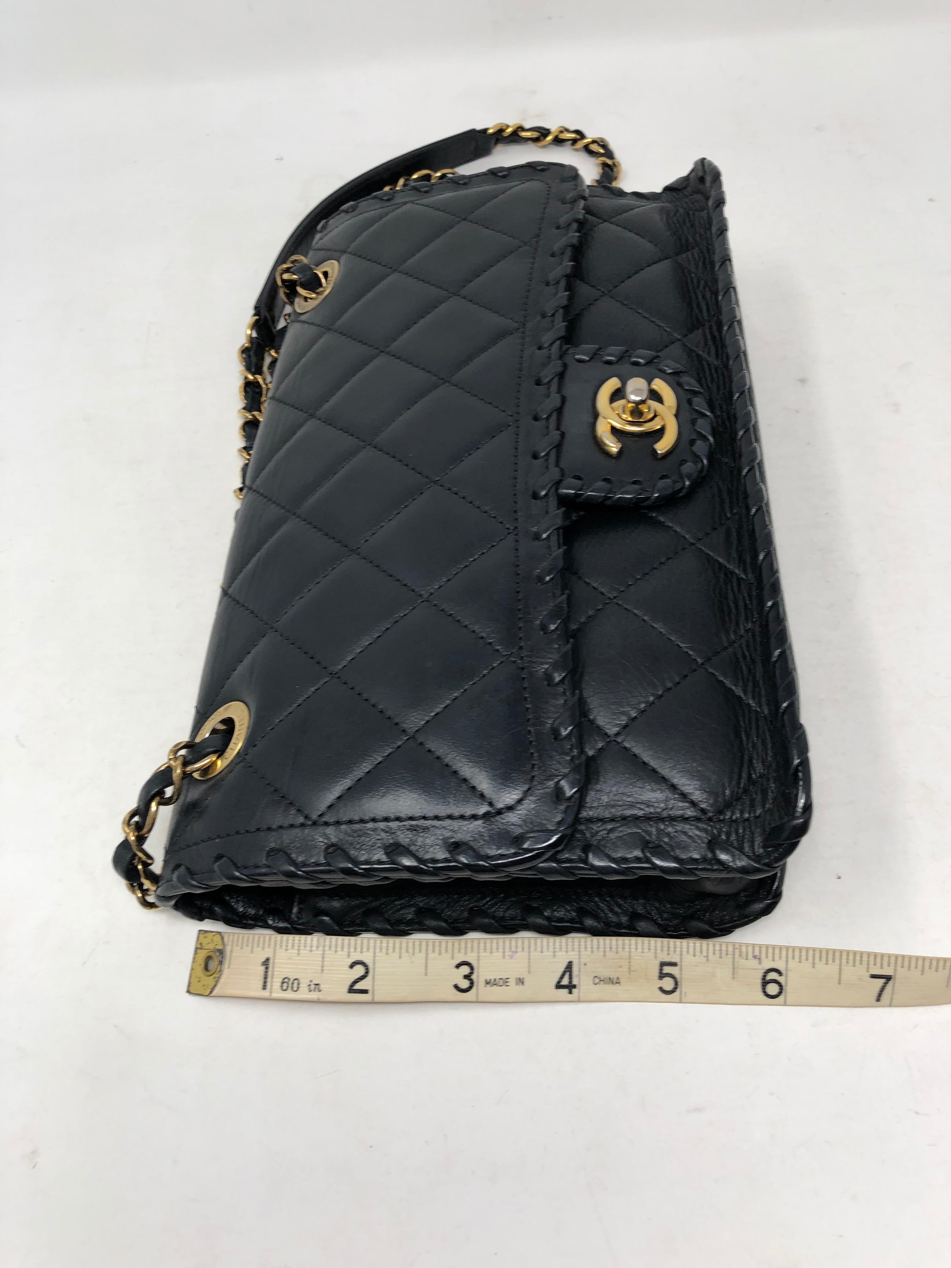 Chanel Whipstitch Classic Flap Bag 3