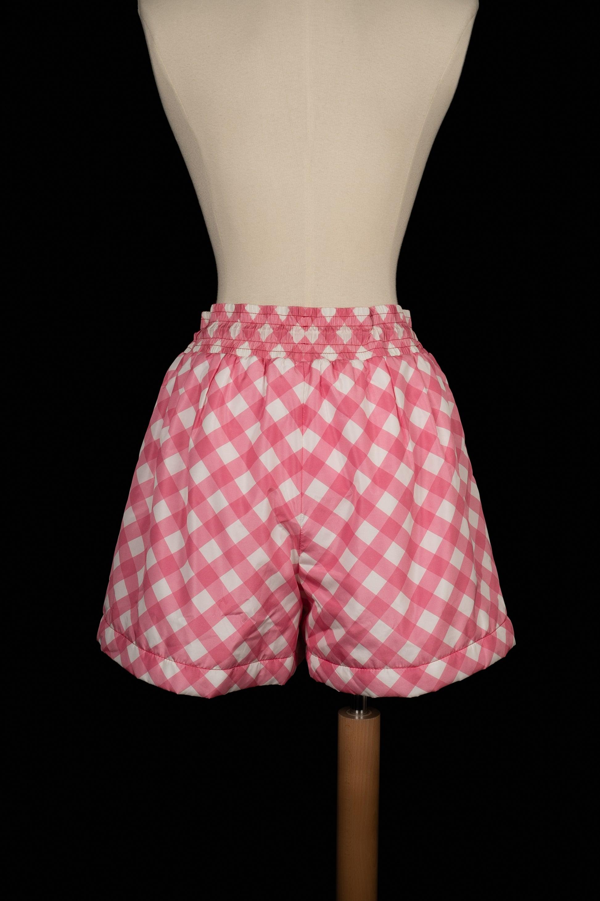 Chanel White and Pink Shorts, 2023 In Excellent Condition For Sale In SAINT-OUEN-SUR-SEINE, FR