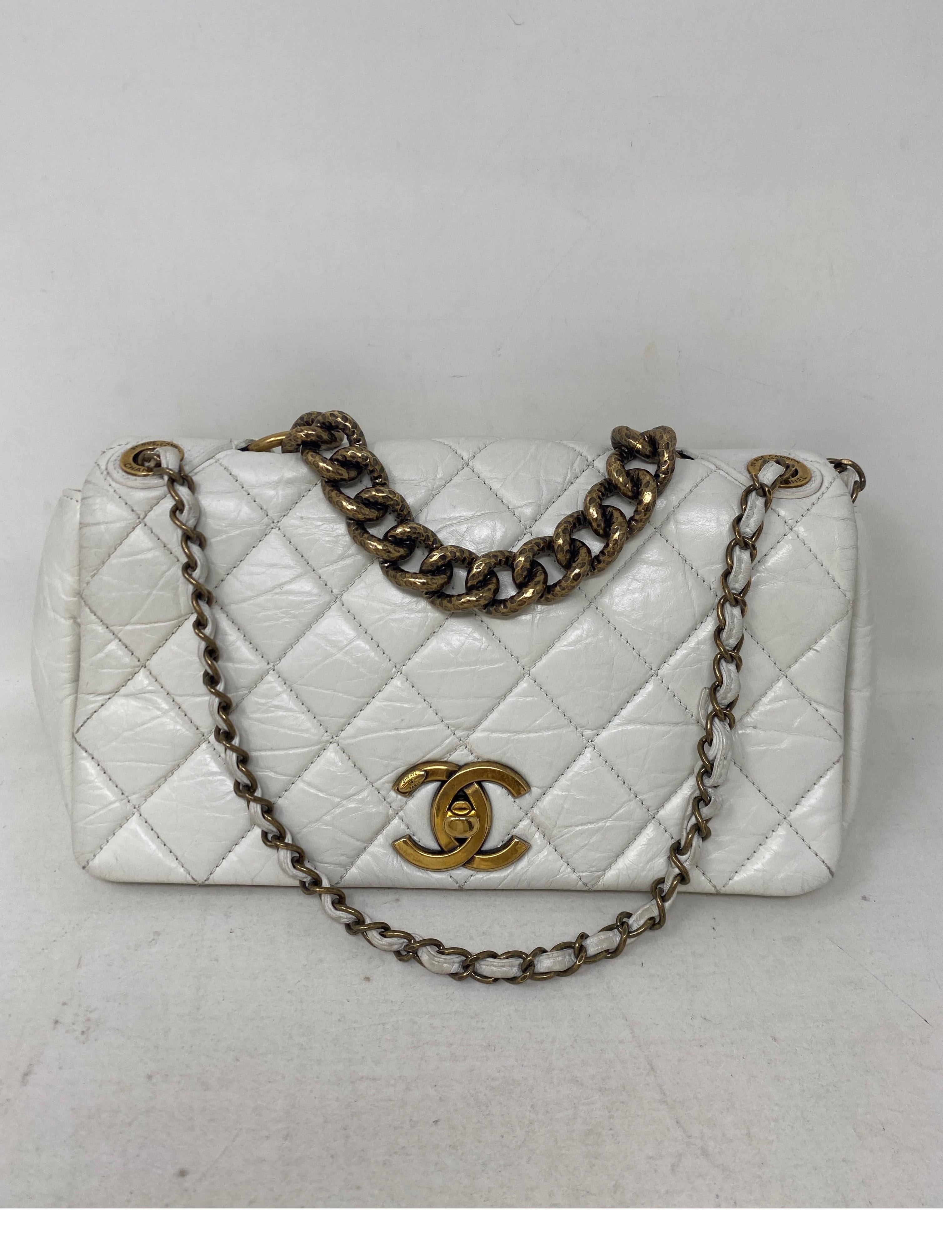 Chanel - Sac blanc en vente 10