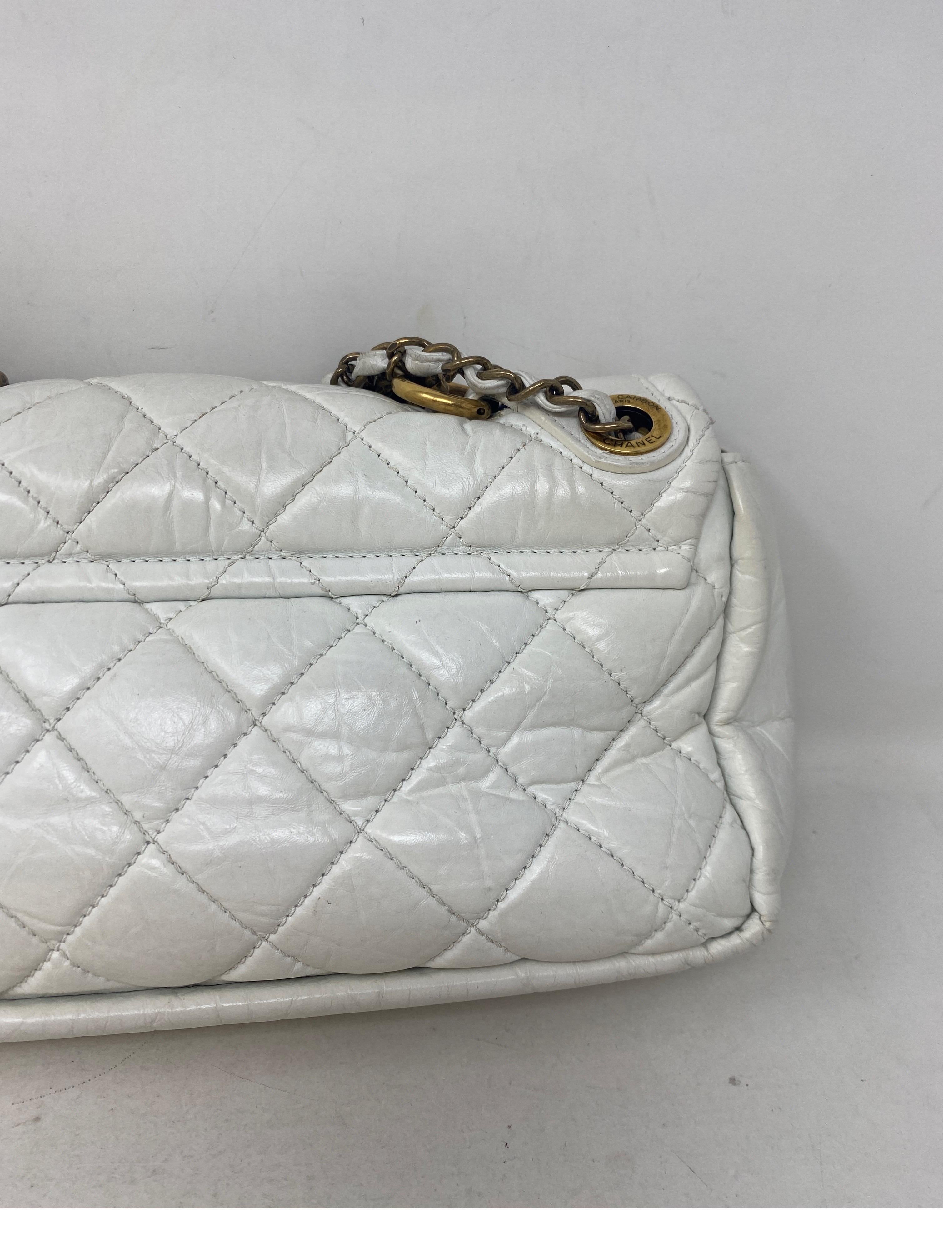 Chanel Weiße Tasche im Angebot 9
