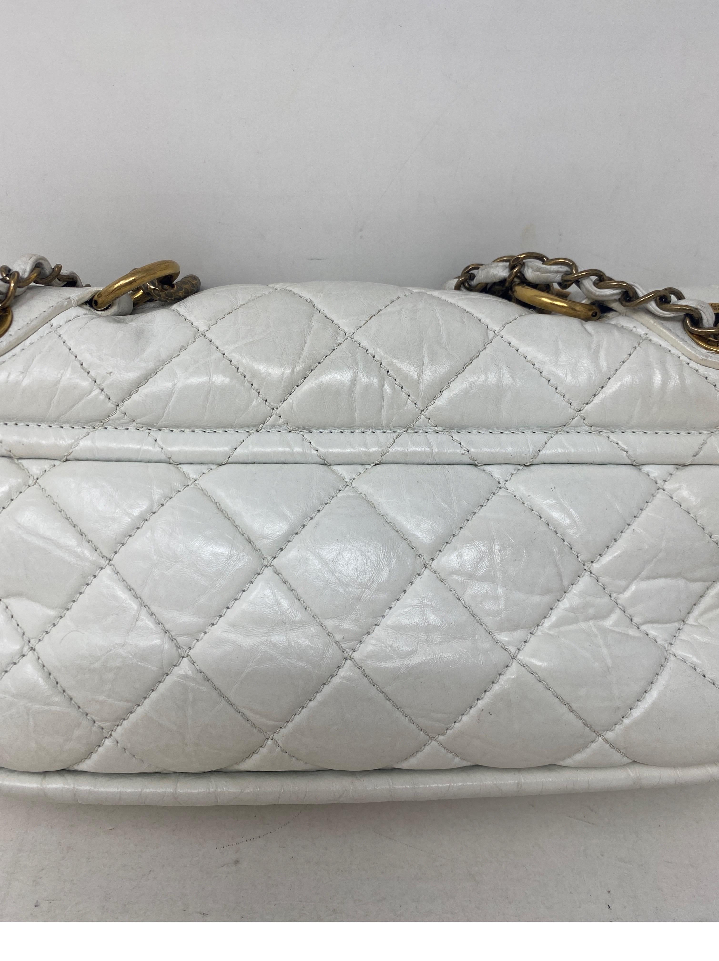 Chanel Weiße Tasche im Angebot 10
