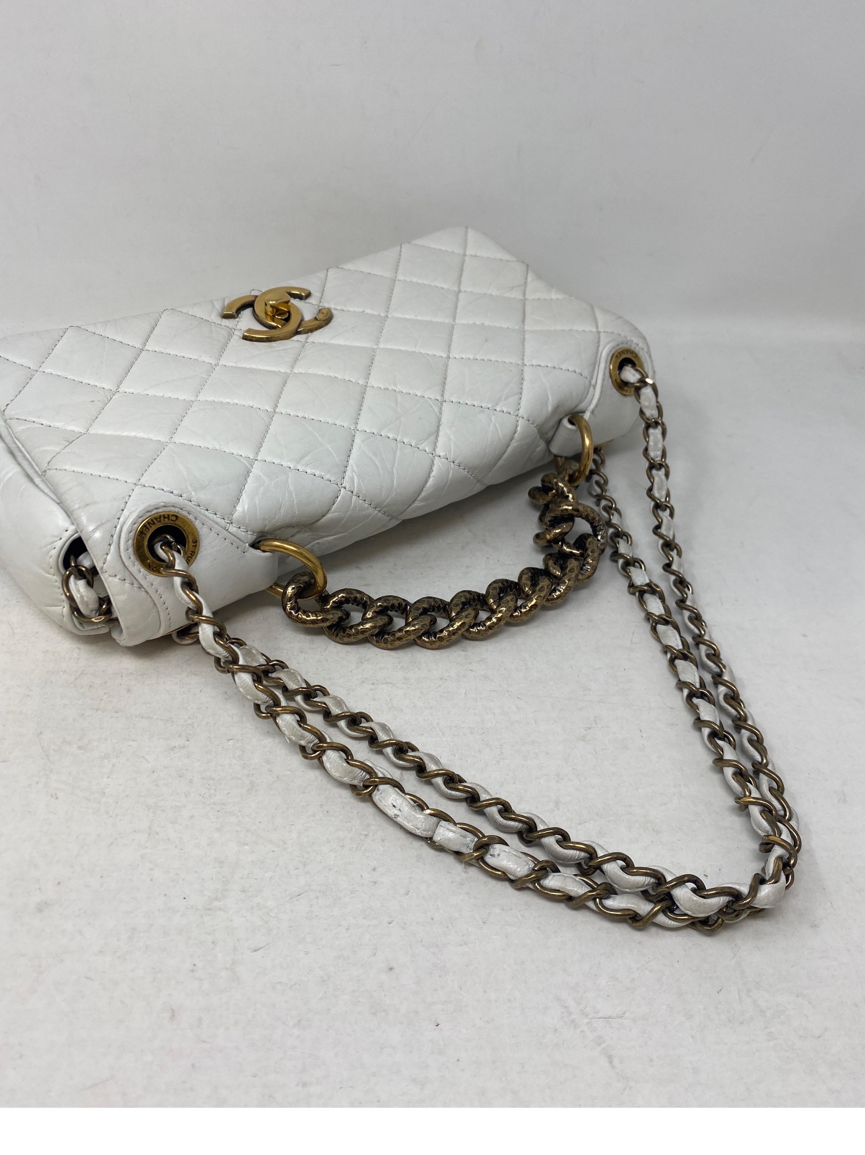 Chanel Weiße Tasche im Angebot 12
