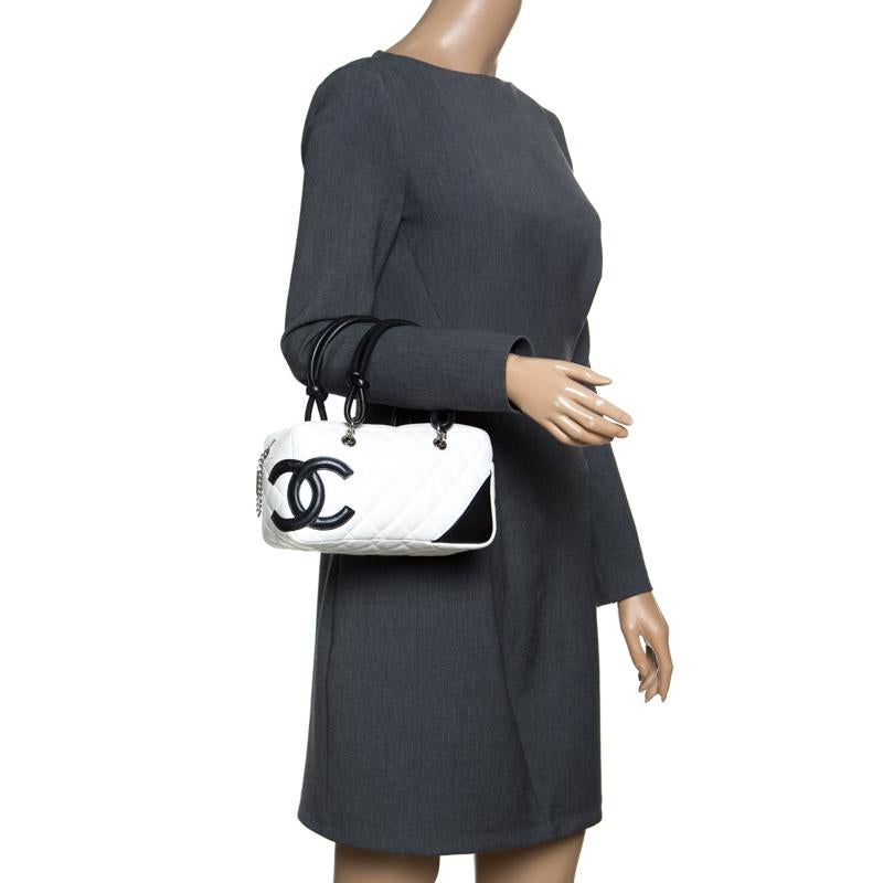 chanel cambon bowling bag
