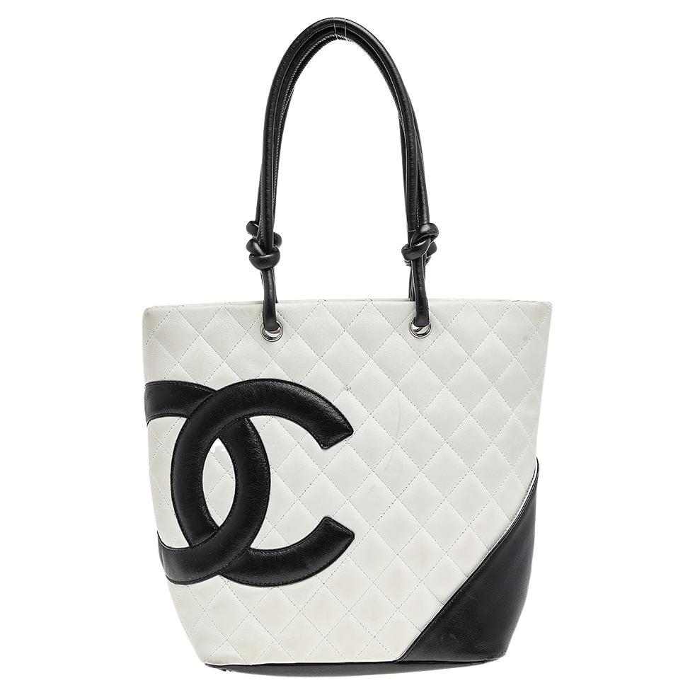 Chanel New Bubble Tote Quilted Iridescent Calfskin Small at 1stDibs