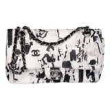 Rare Chanel White Dust Bag Karl Lagerfeld Sketch  Chanel bag classic,  Chanel accessories, Karl lagerfeld chanel