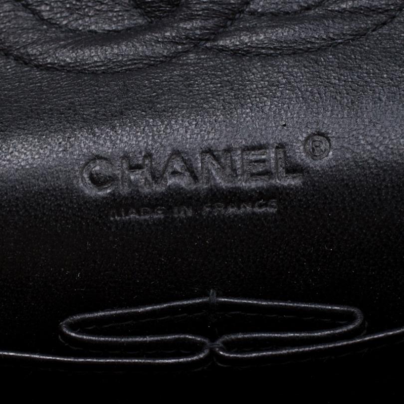 Chanel White/Black Sketch Canvas Karl Lagerfeld Limited Edition Classic Double F In Good Condition In Dubai, Al Qouz 2