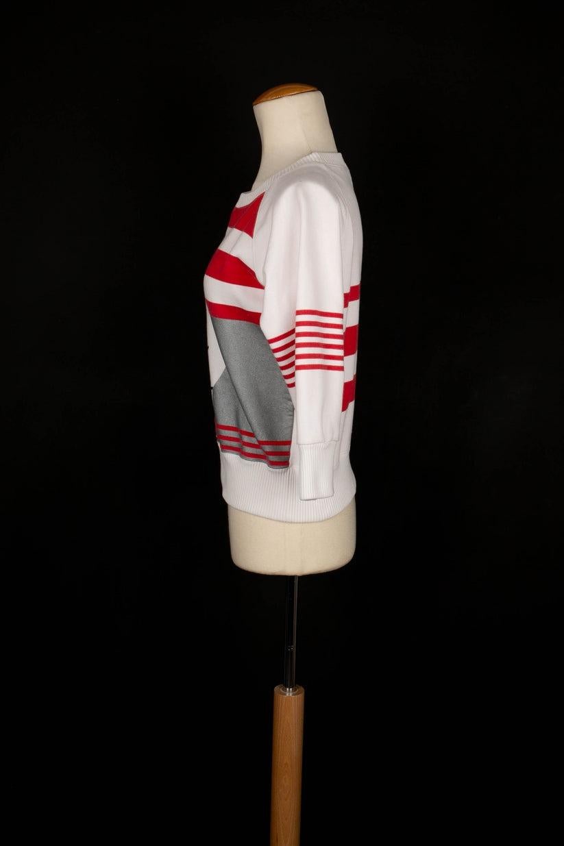 Women's Chanel White Blended Cotton Pullover, 2001