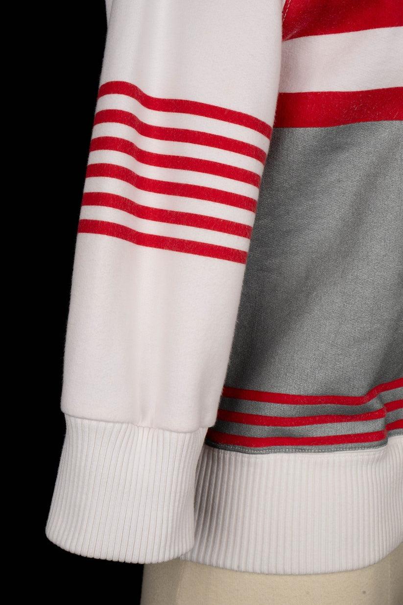 Chanel White Blended Cotton Pullover, 2001 2