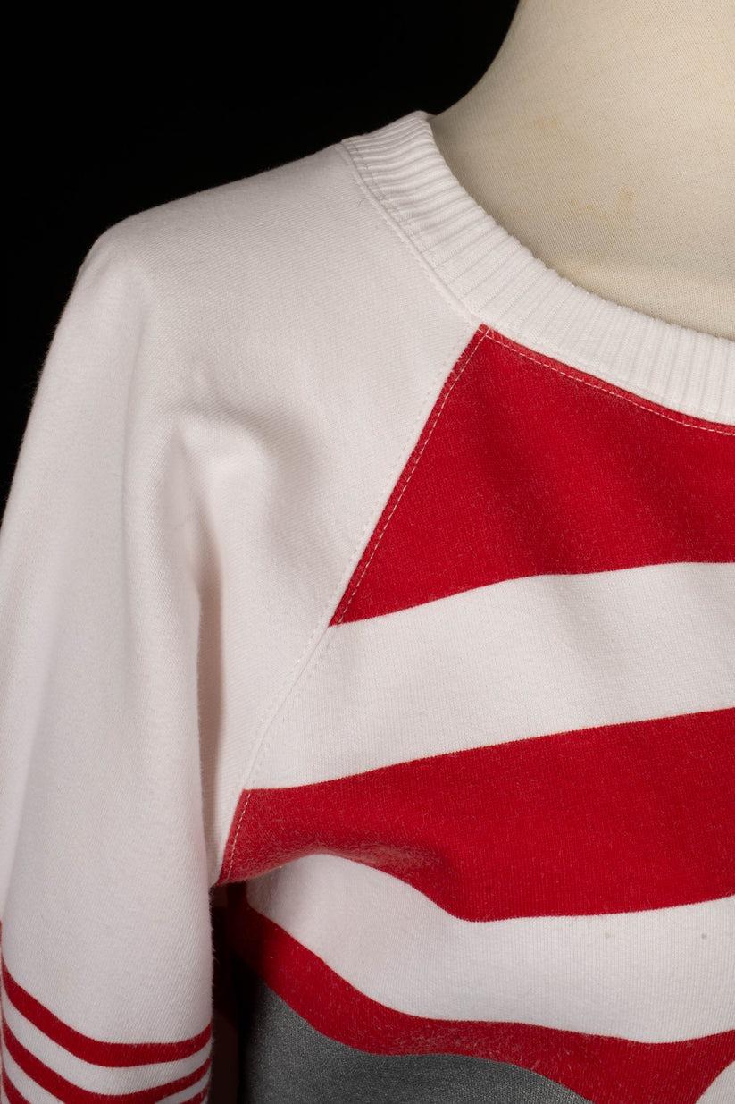 Chanel White Blended Cotton Pullover, 2001 3