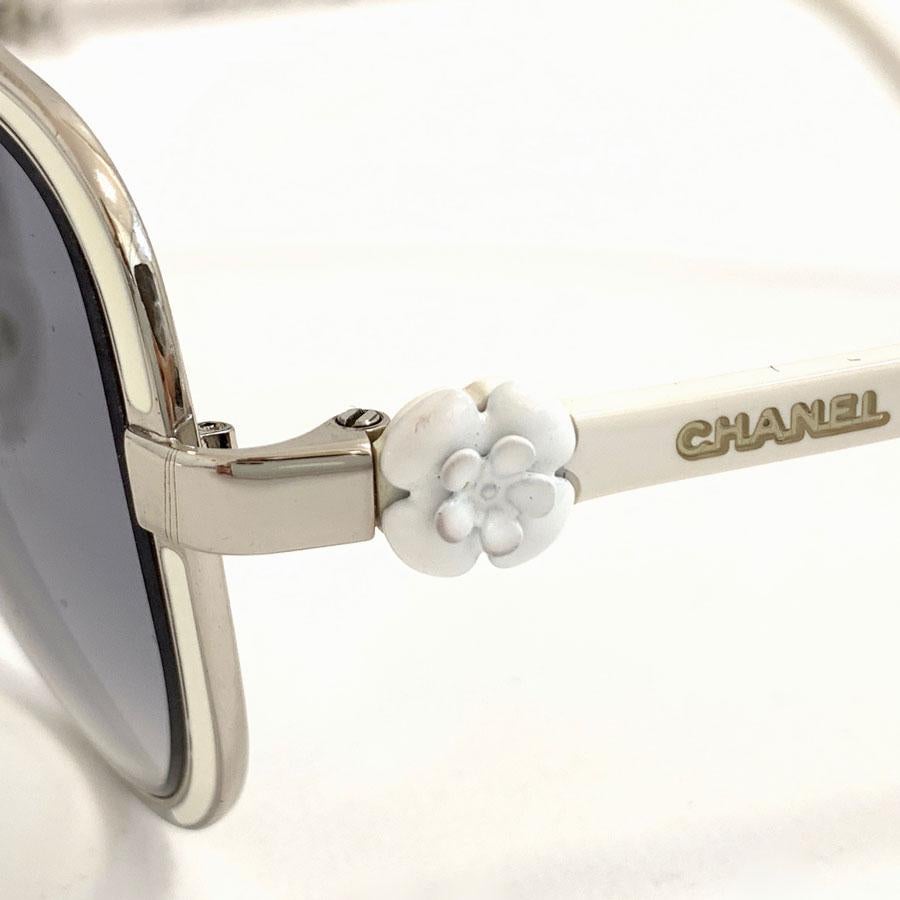Women's CHANEL White Camellia Glasses