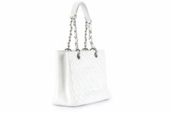 Chanel White Caviar GST Tote