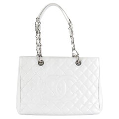 Chanel White Caviar GST Tote