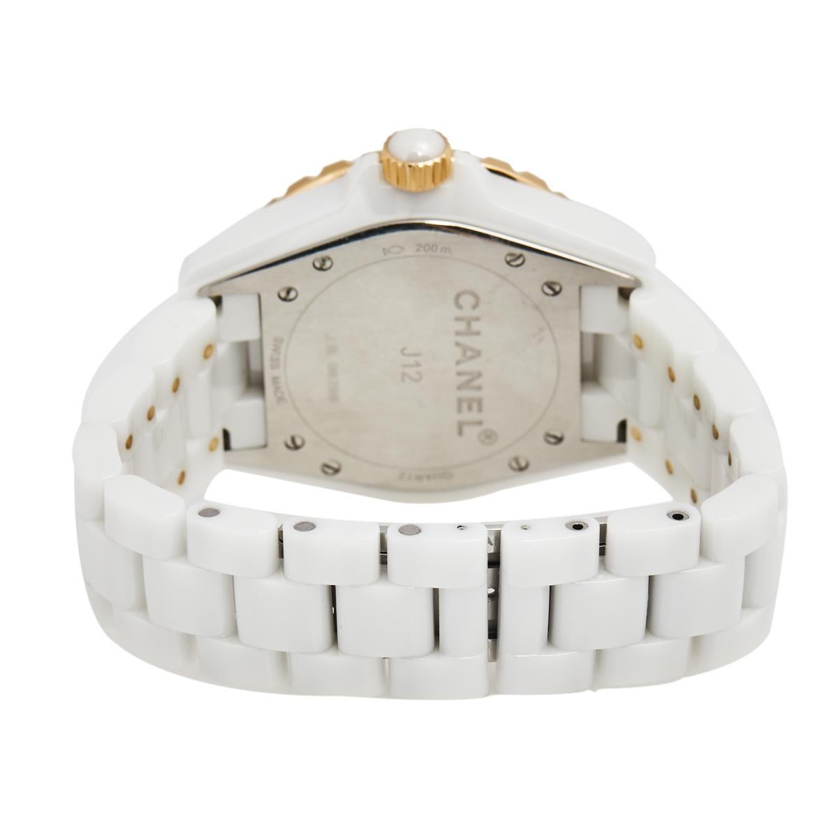 chanel j12 watch rose gold