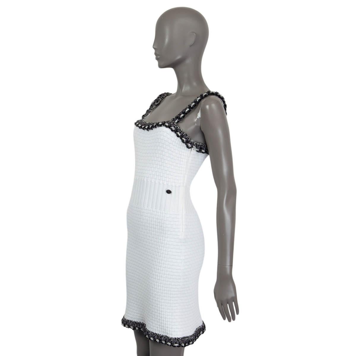 black chain dress chanel