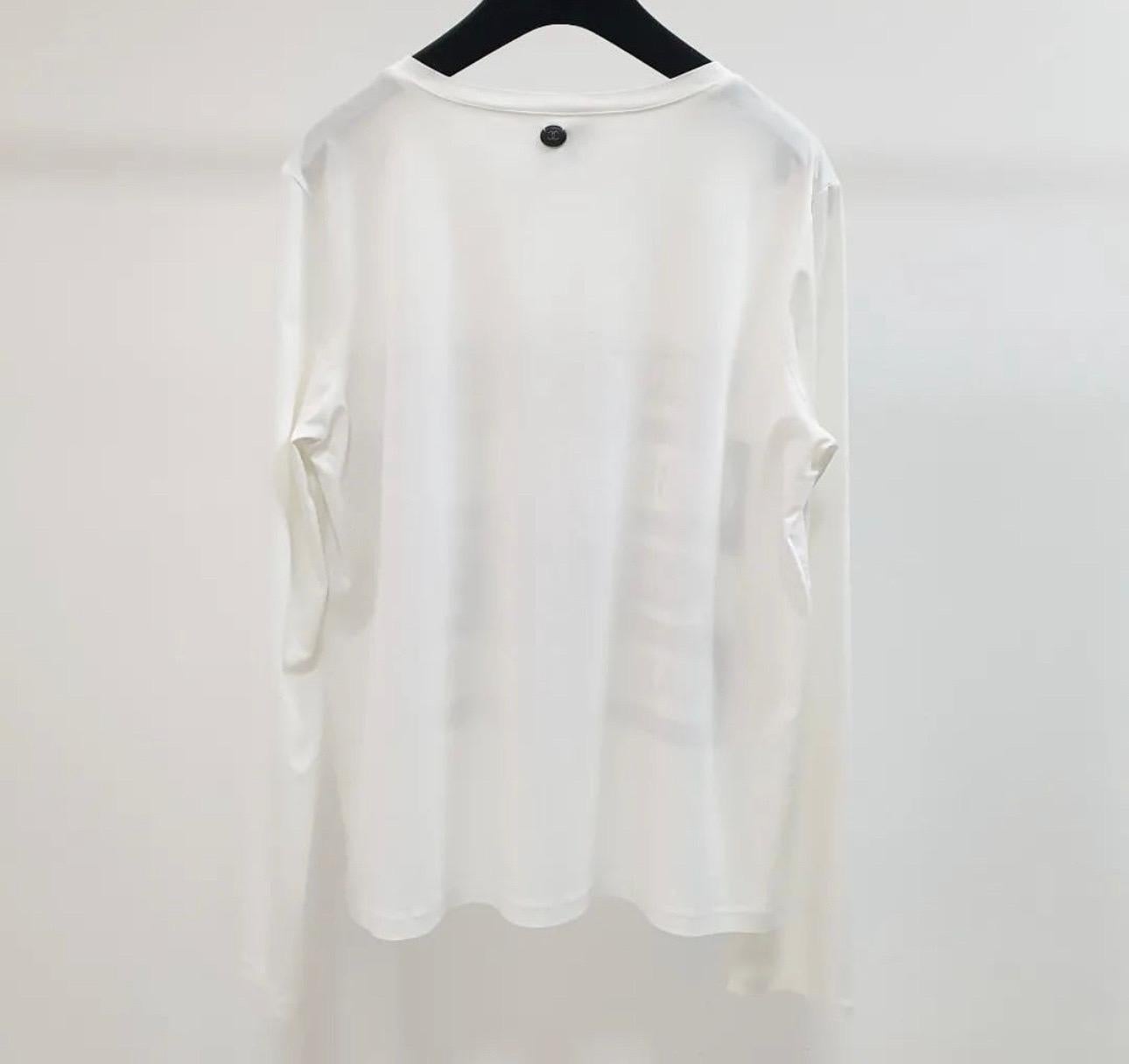 chanel long sleeve t shirt