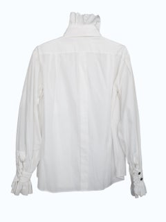 Chanel White Cotton Shirt