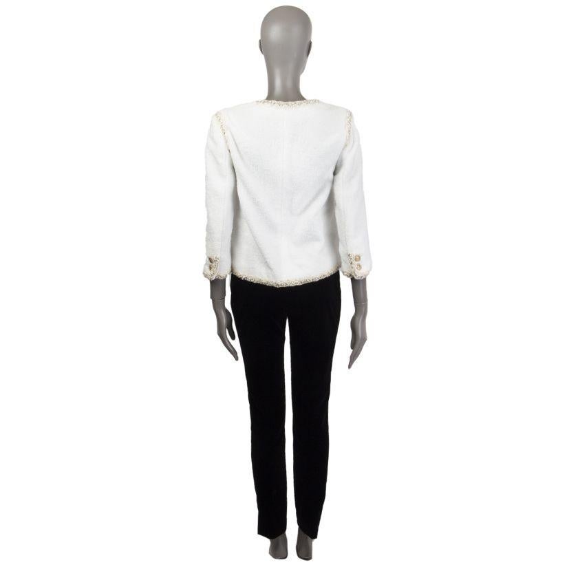 chanel collarless jacket