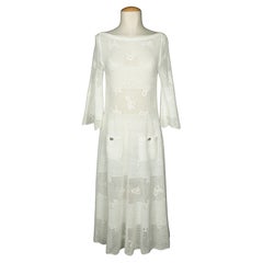 Chanel white dress