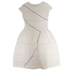 CHANEL white dress, size 38FR