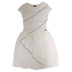 CHANEL white dress, size 38FR