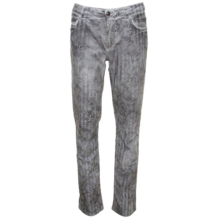 Chanel print jeans Clearance