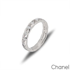 Chanel Coco Crush Ring aus Weißgold J11871