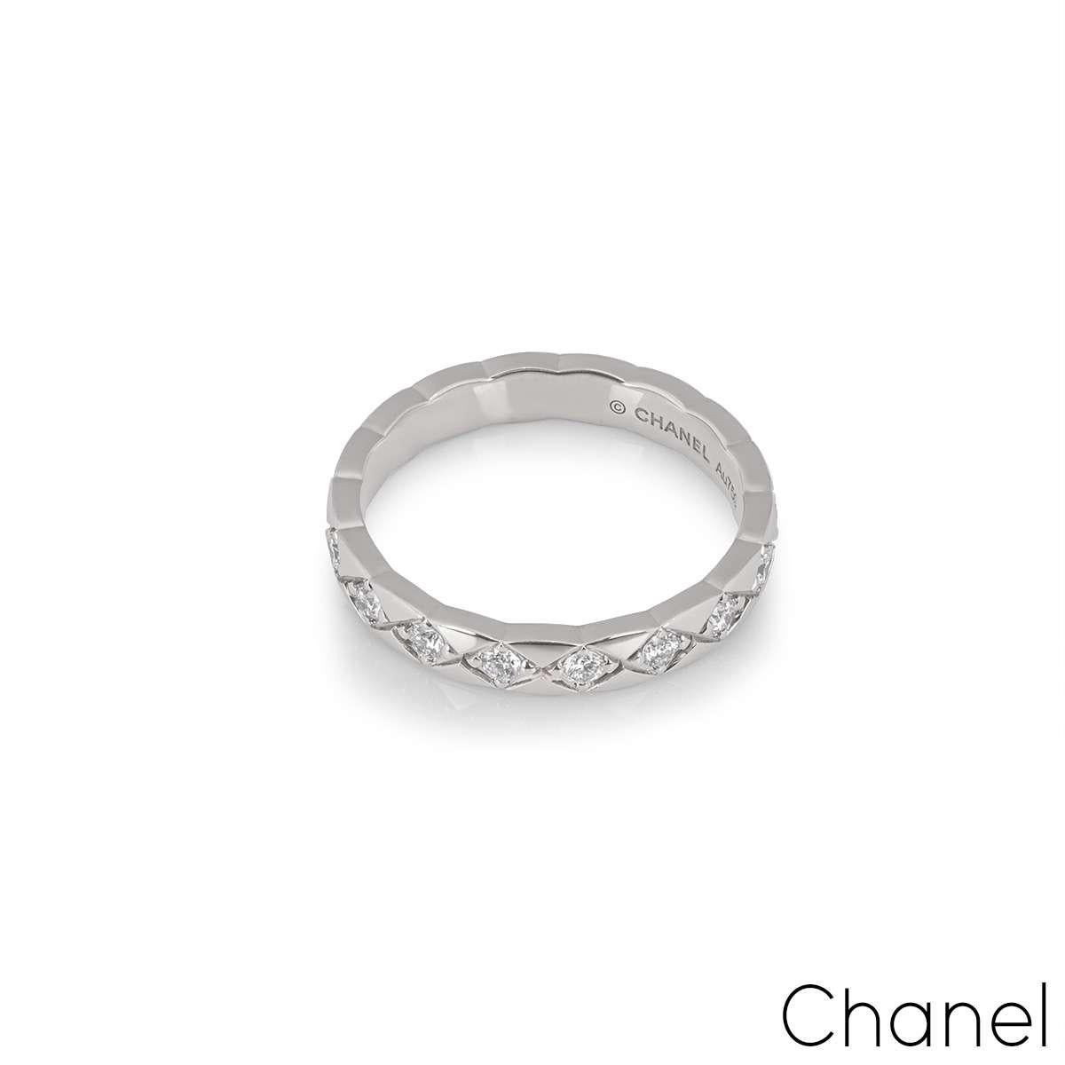 chanel coco crush ring diamond