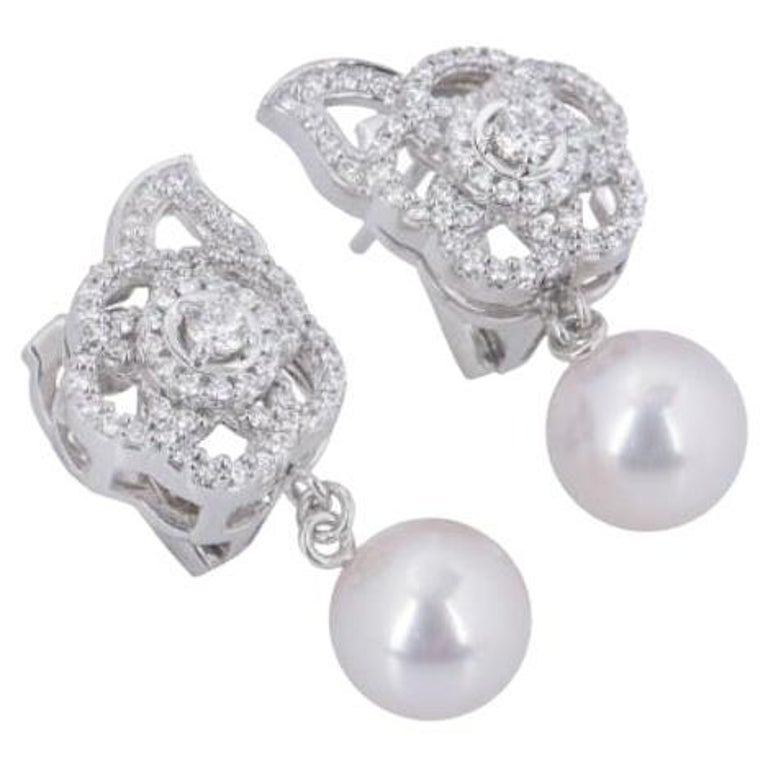 chanel earrings gold diamond stud