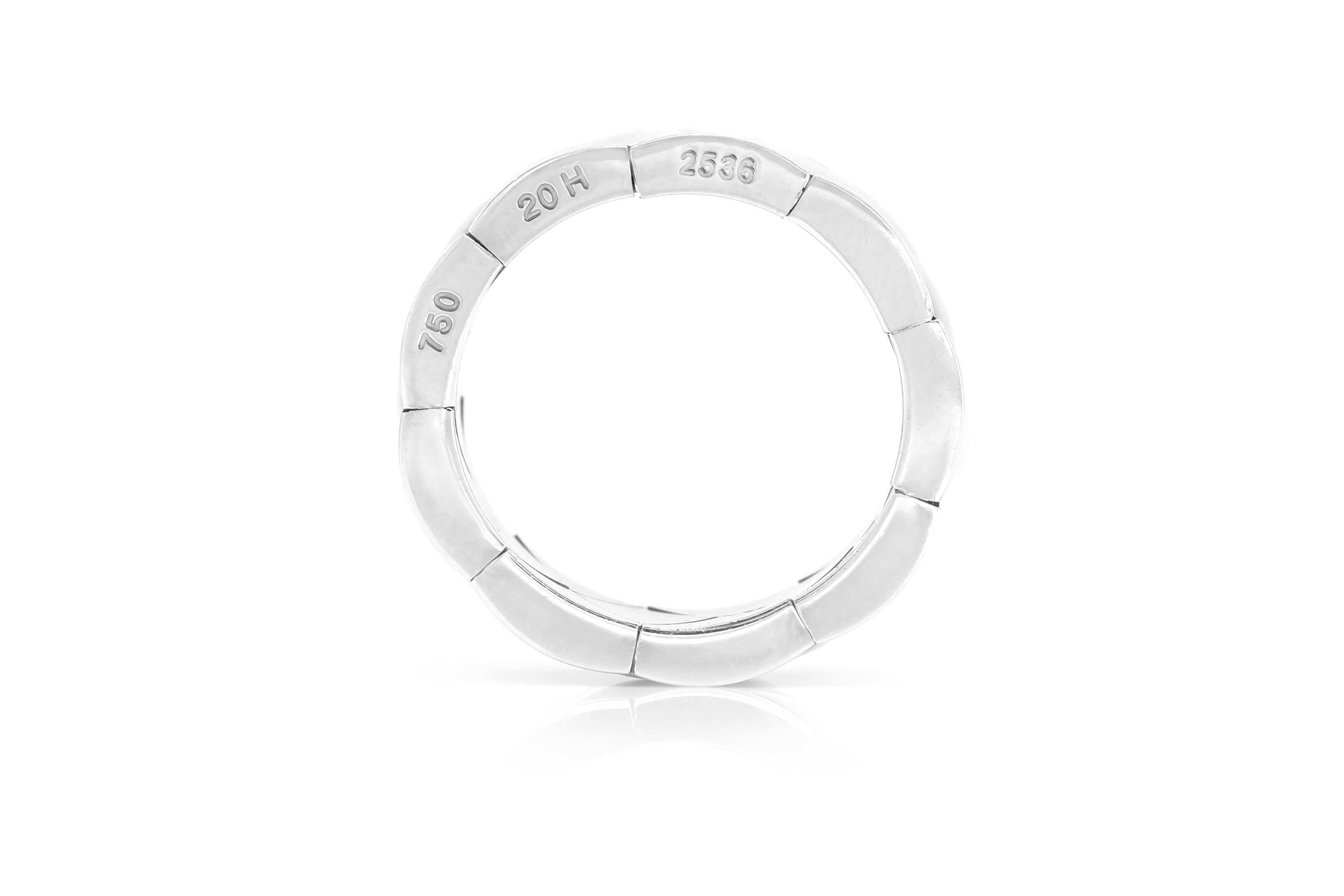 Women's or Men's Chanel White Gold Ring