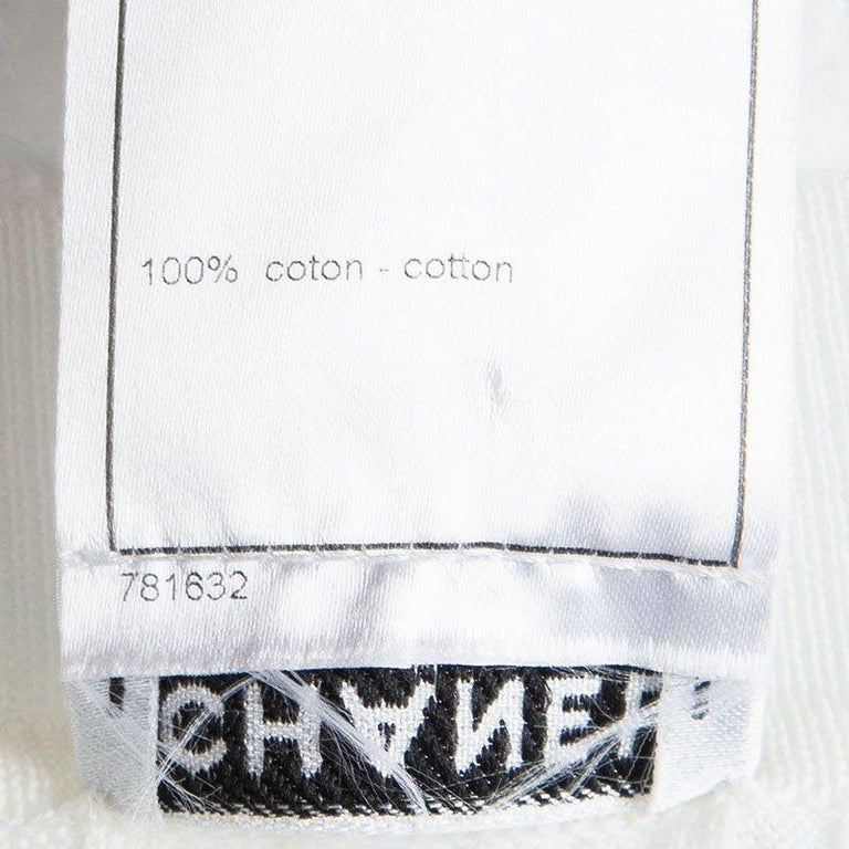 Chanel 2026 Beaded Knit Short-sleeved Top Viscose Nylon 365984