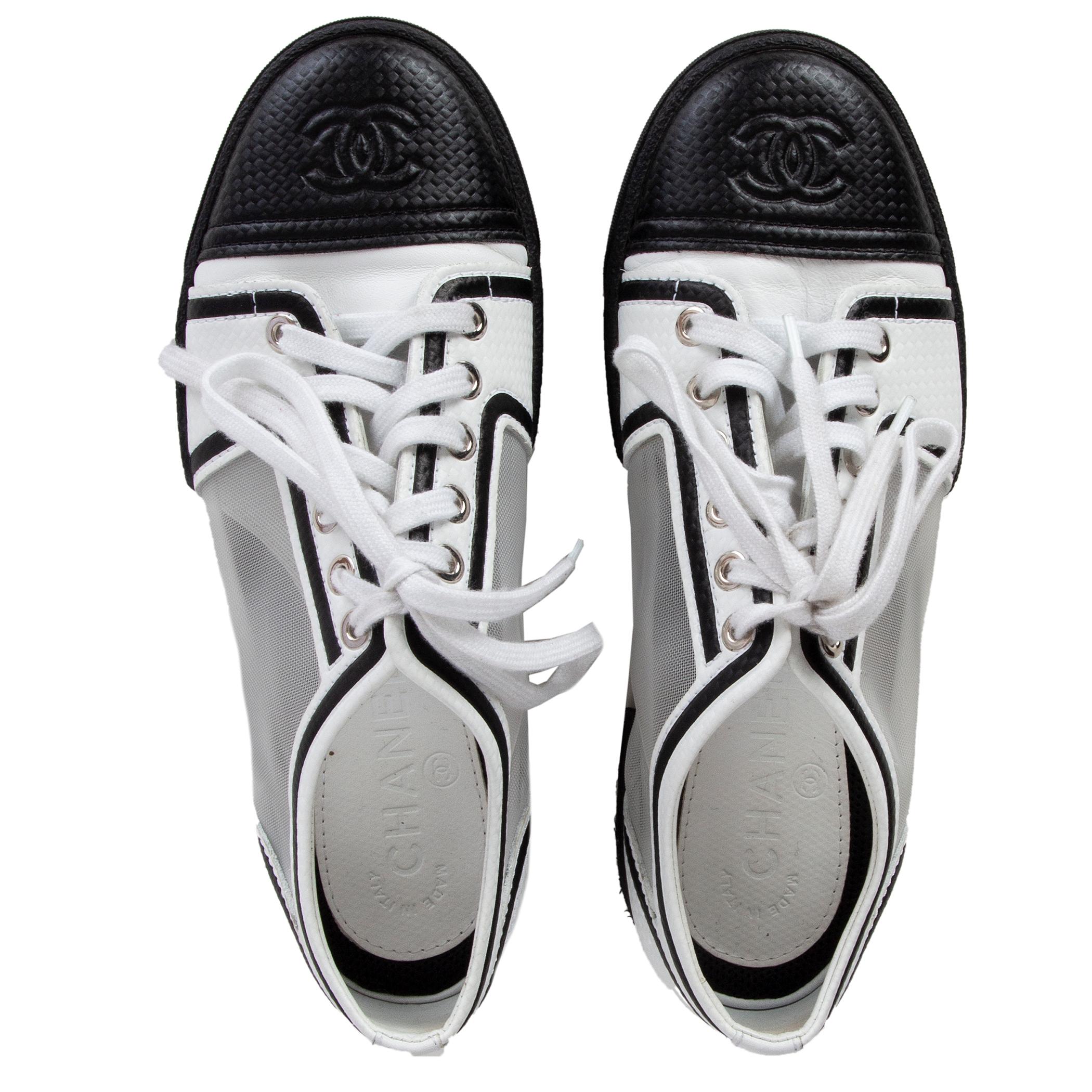 chanel platform shoes