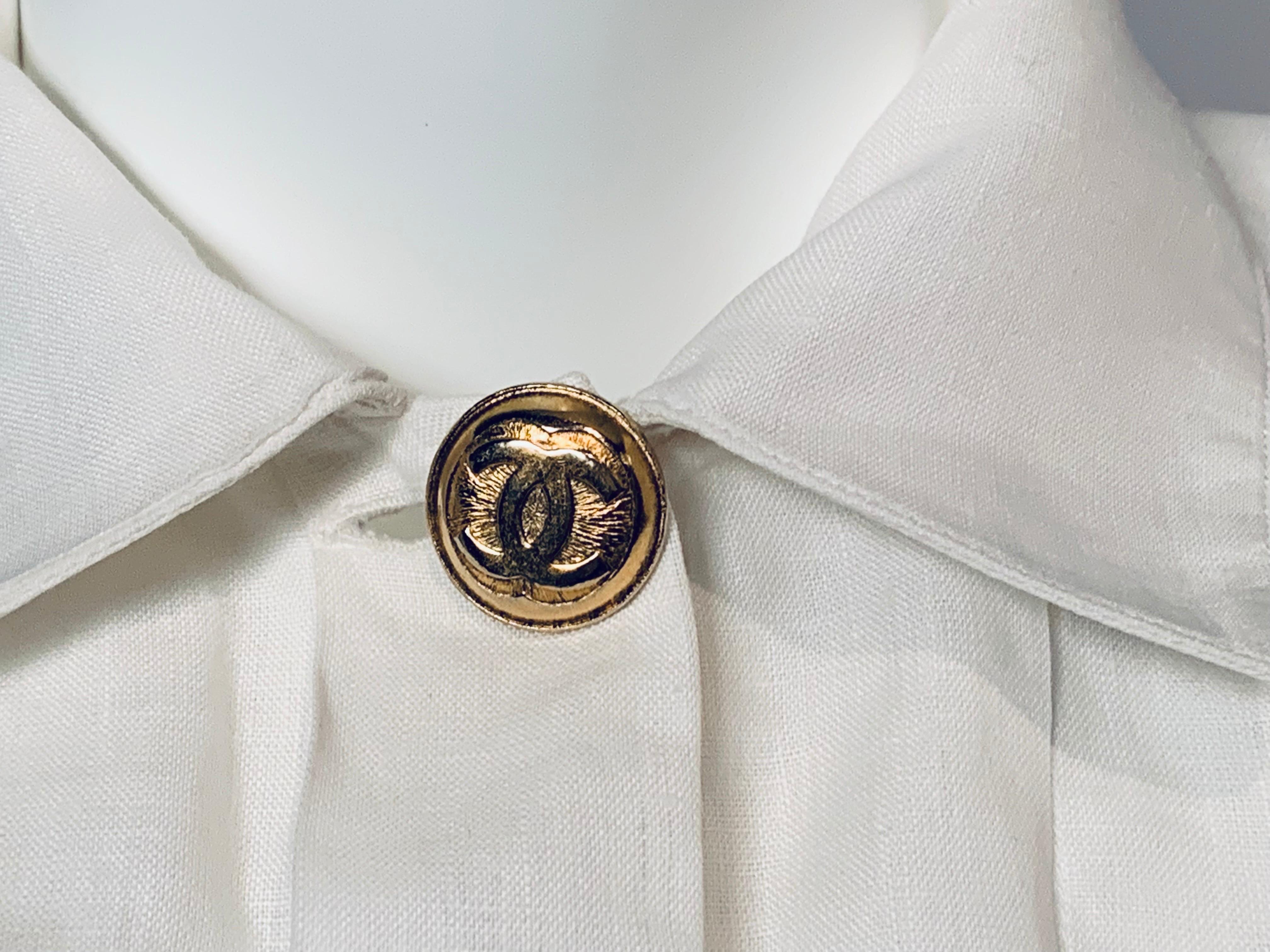 chanel blouse vintage