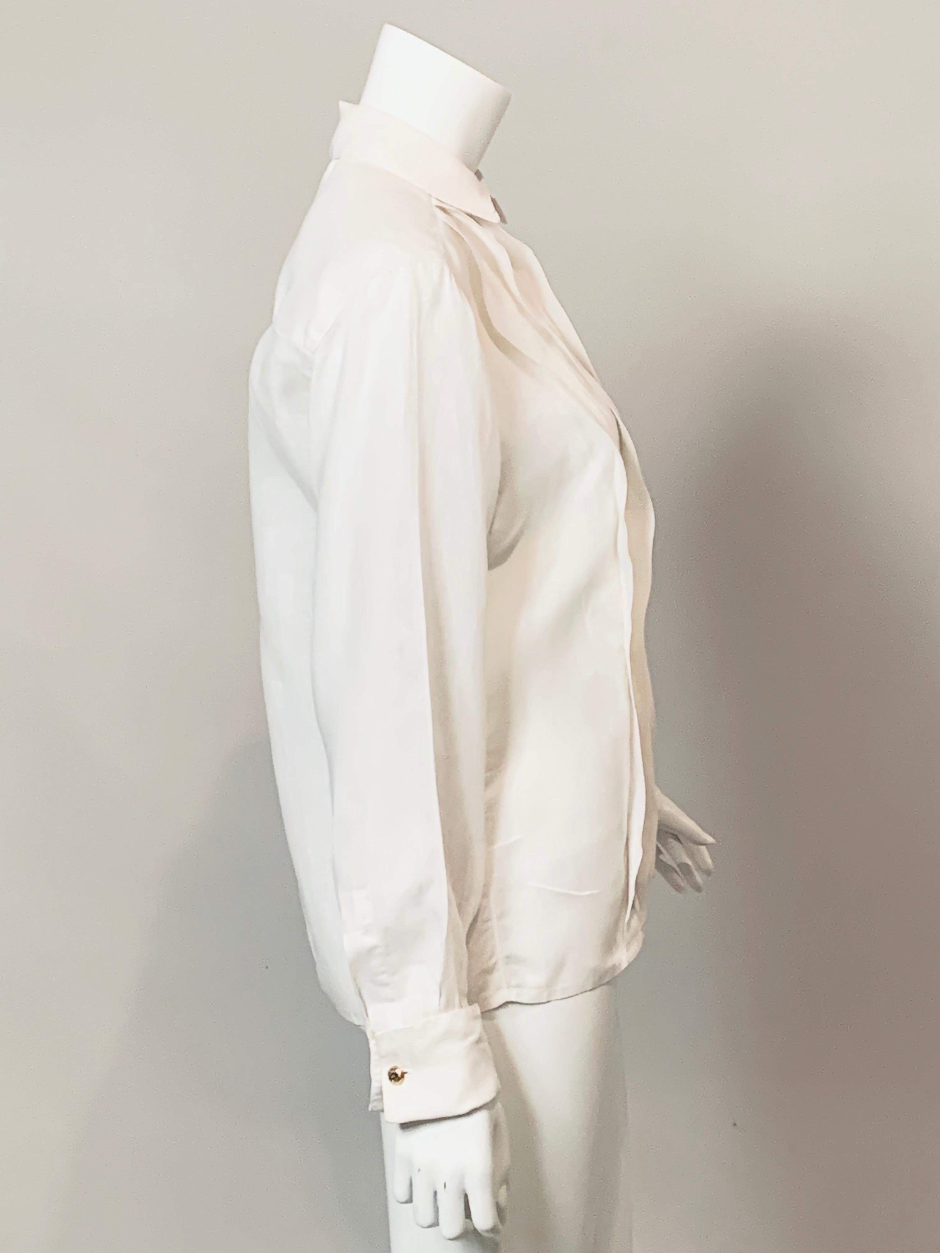 chanel inspired blouse