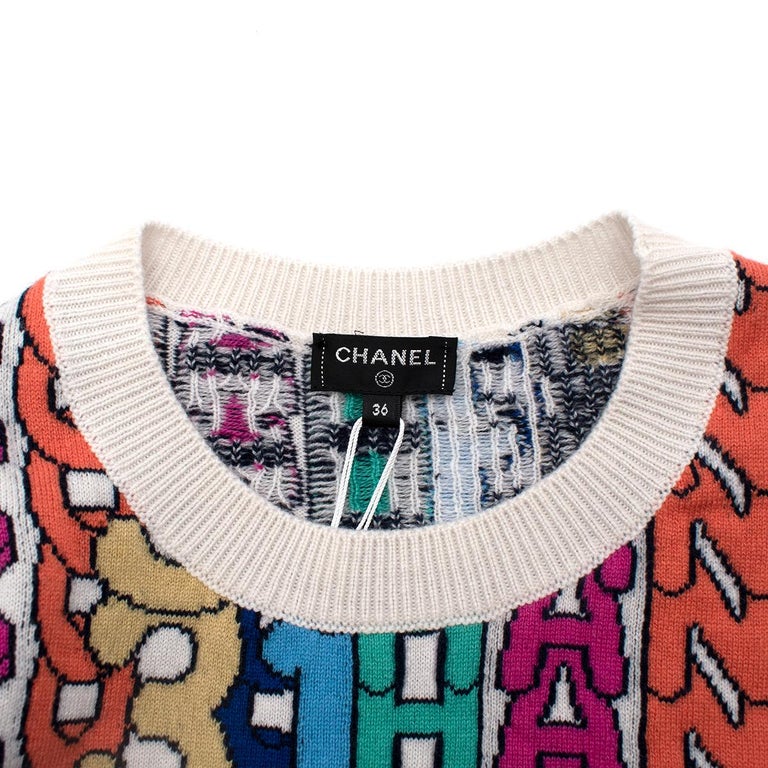Sweatshirt Chanel Multicolour size 36 FR in Cotton - 29162231