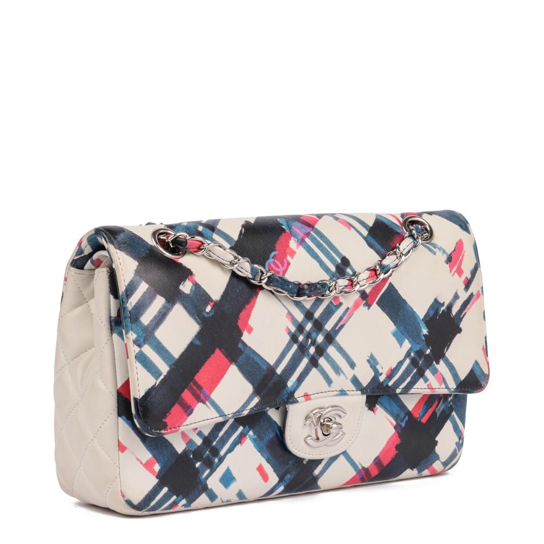 Chanel White Multicolour Quilted Lambskin Airlines Medium Classic Double Flap Bag

Product Details
Xupes Ref: HB5004
Brand: Chanel
Model: Medium Classic Double Flap Bag
Type: Shoulder
Serial Number: 22588039
Age: 2016
RRP: £8,850
Accompanied By: