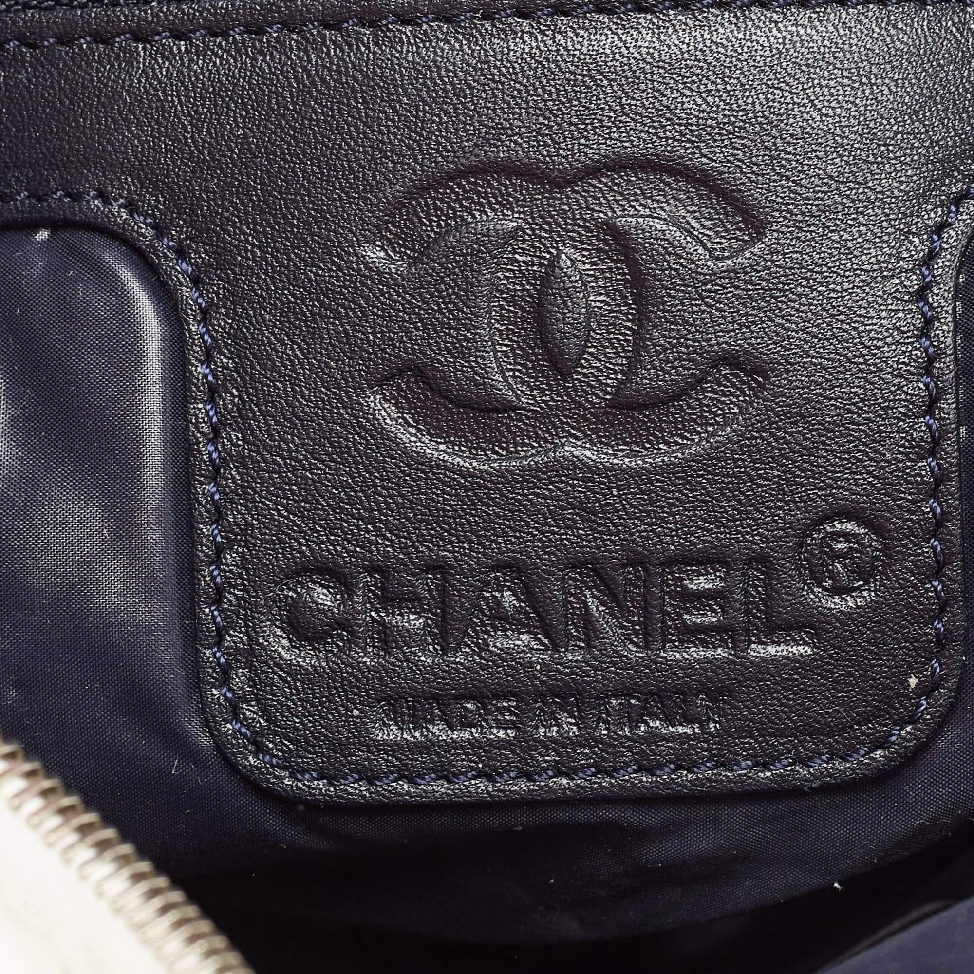 Chanel White Nylon Coco Cocoon Messenger Bag 6