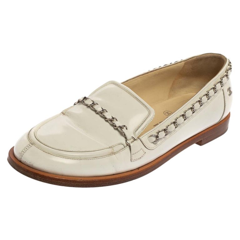 CHANEL Loafer Patent Leather Flats for Women for sale