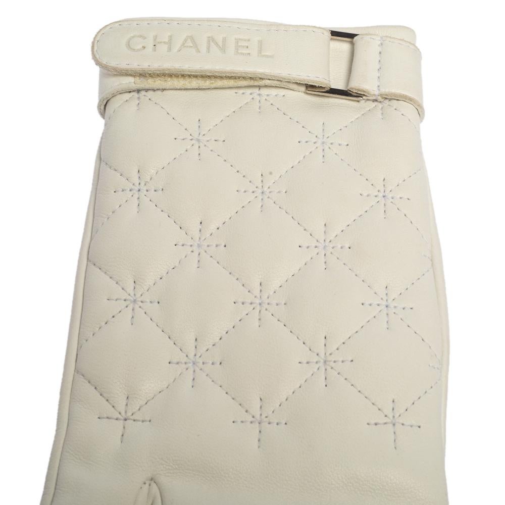 chanel white gloves