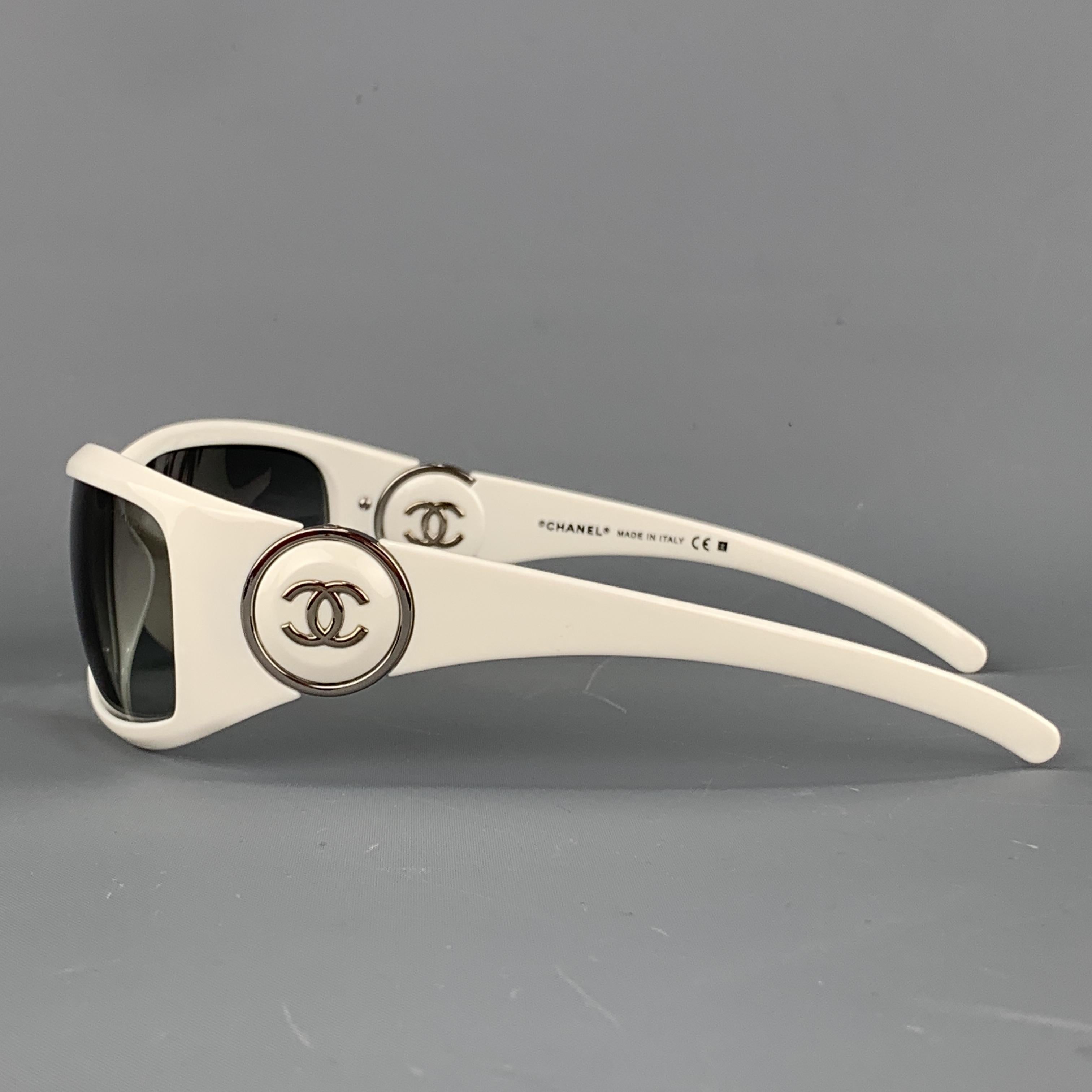 chanel white sunglasses 2013