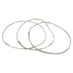 Vintage Chanel White Triple Pearl Necklace Set 218983 Belt