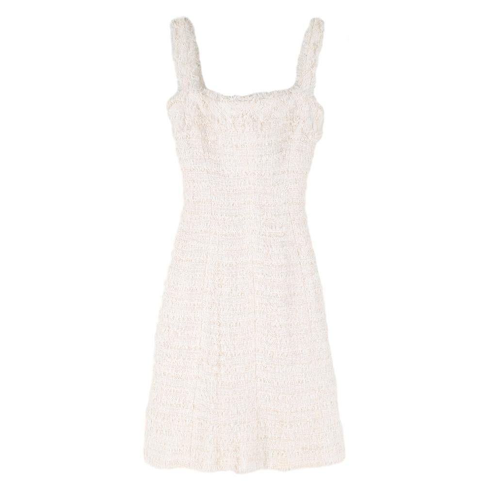 white chanel dress