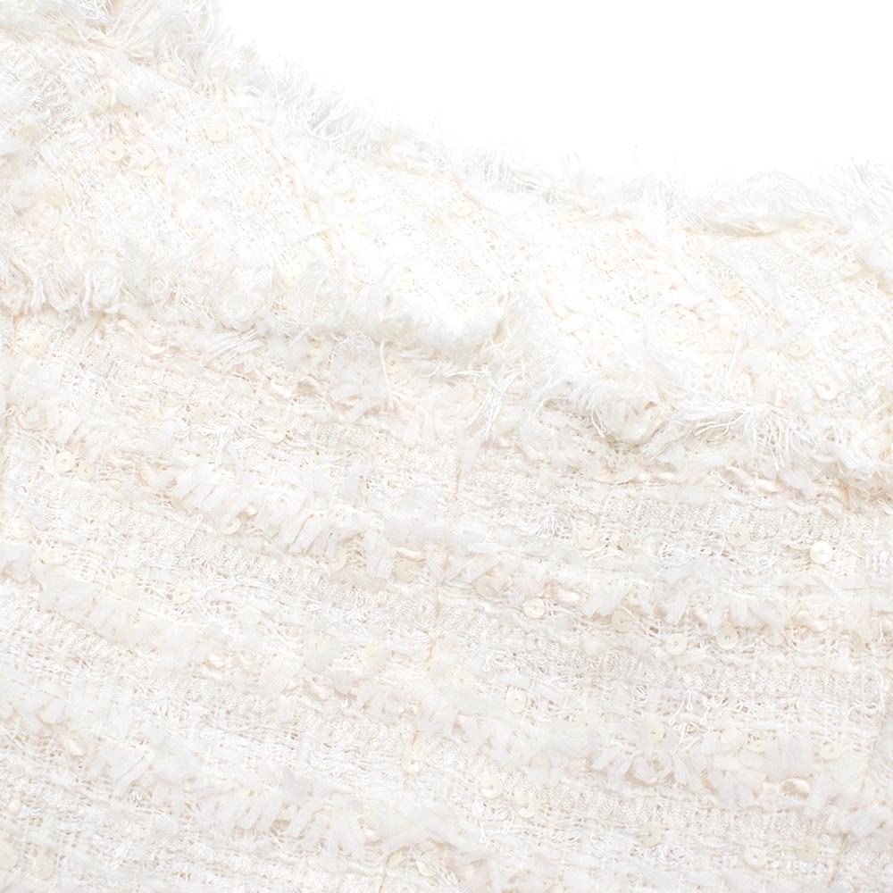 vintage chanel white dress