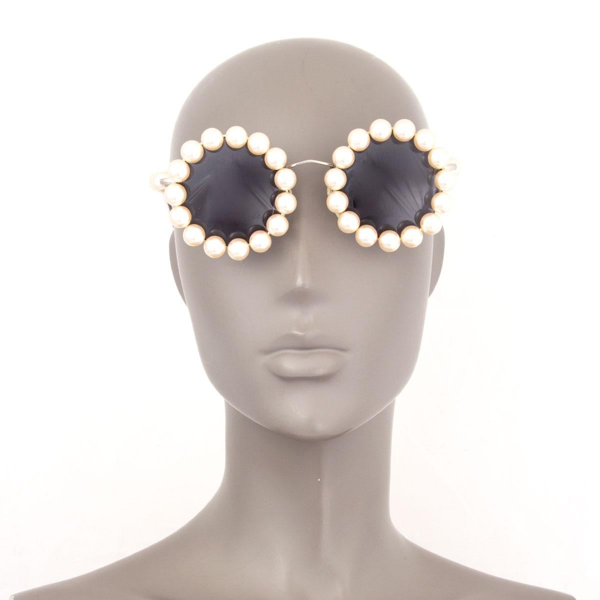 chanel pearl glasses