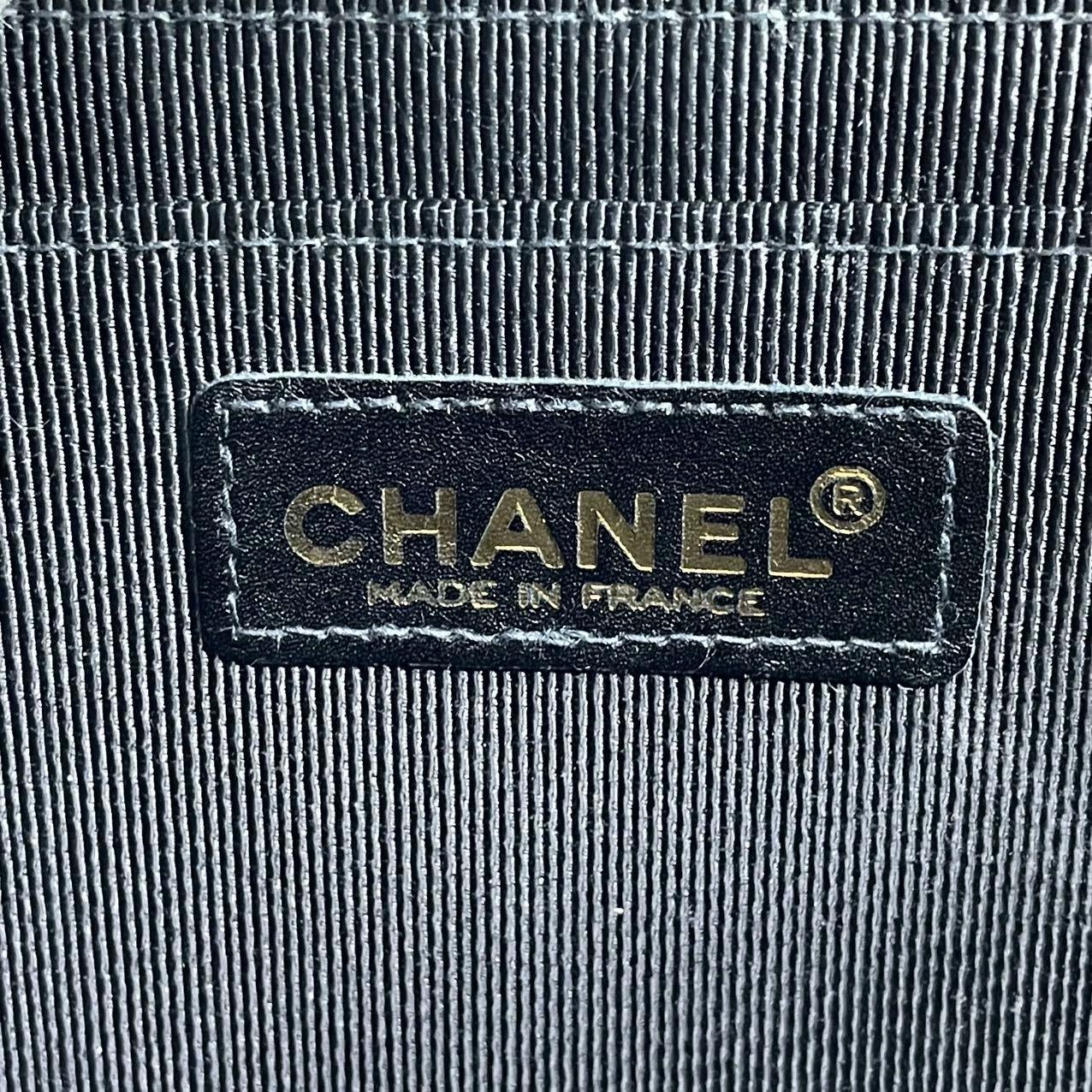 Chanel Wild Stitch Flap Black Leather with Stitching Detail 2000-2002 For Sale 7