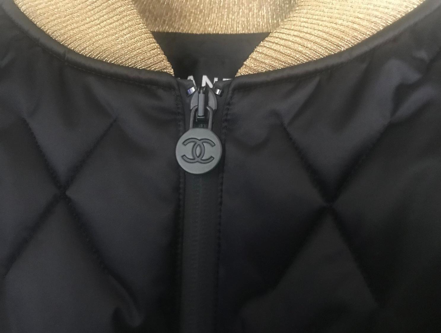 Chanel Willow Smith Style Ad Campaign Bomber Jacket 6