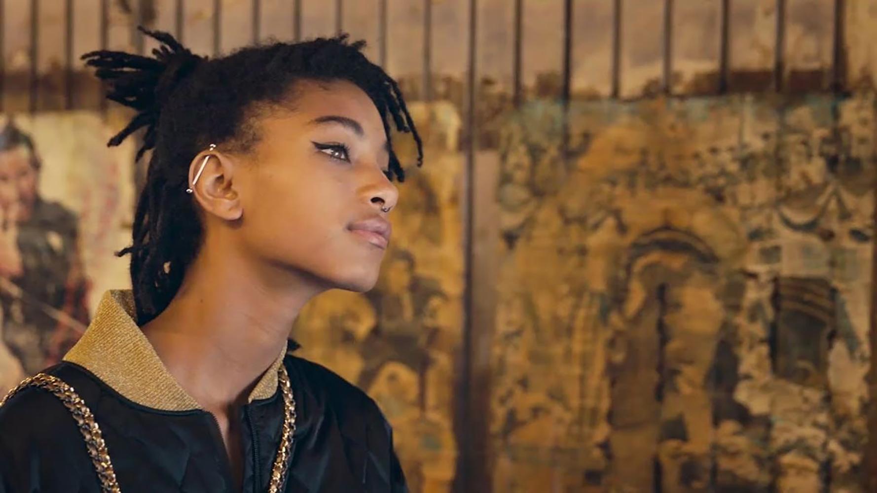 Chanel Willow Smith Style Ad Campaign Bomber Jacket 1