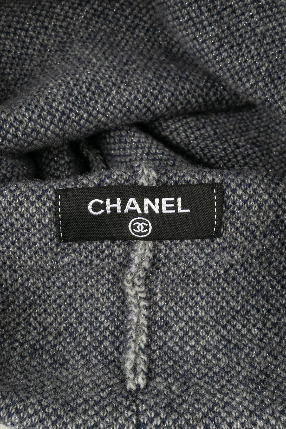 Chanel Winter Scarf, Hat, and Pair of Gloves Set 5