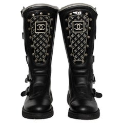 Chanel Winter Ski Boot Black 39 FR