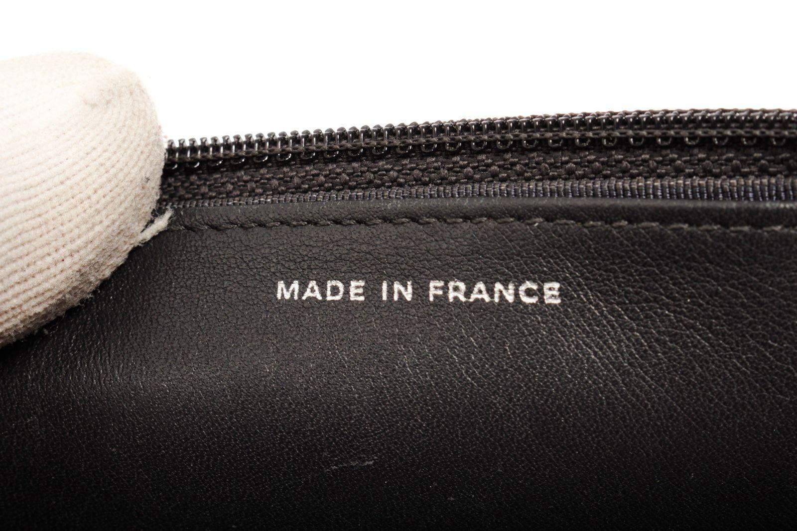 Chanel WOC Black Lambskin Leather Reissue Chain Wallet 3