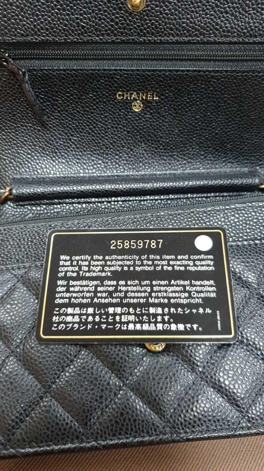 Chanel WOC Boy Black Caviar 3